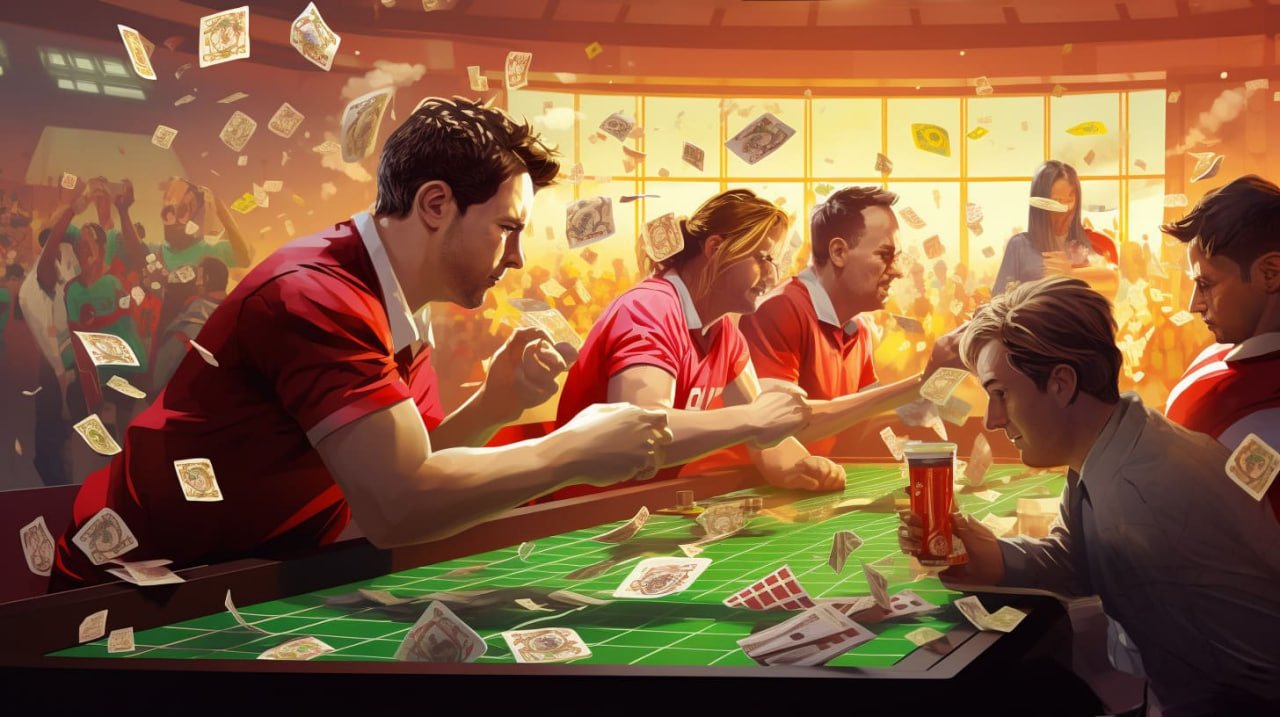 Ilustrasi permainan sportsbook dan slot online di koin25hoki